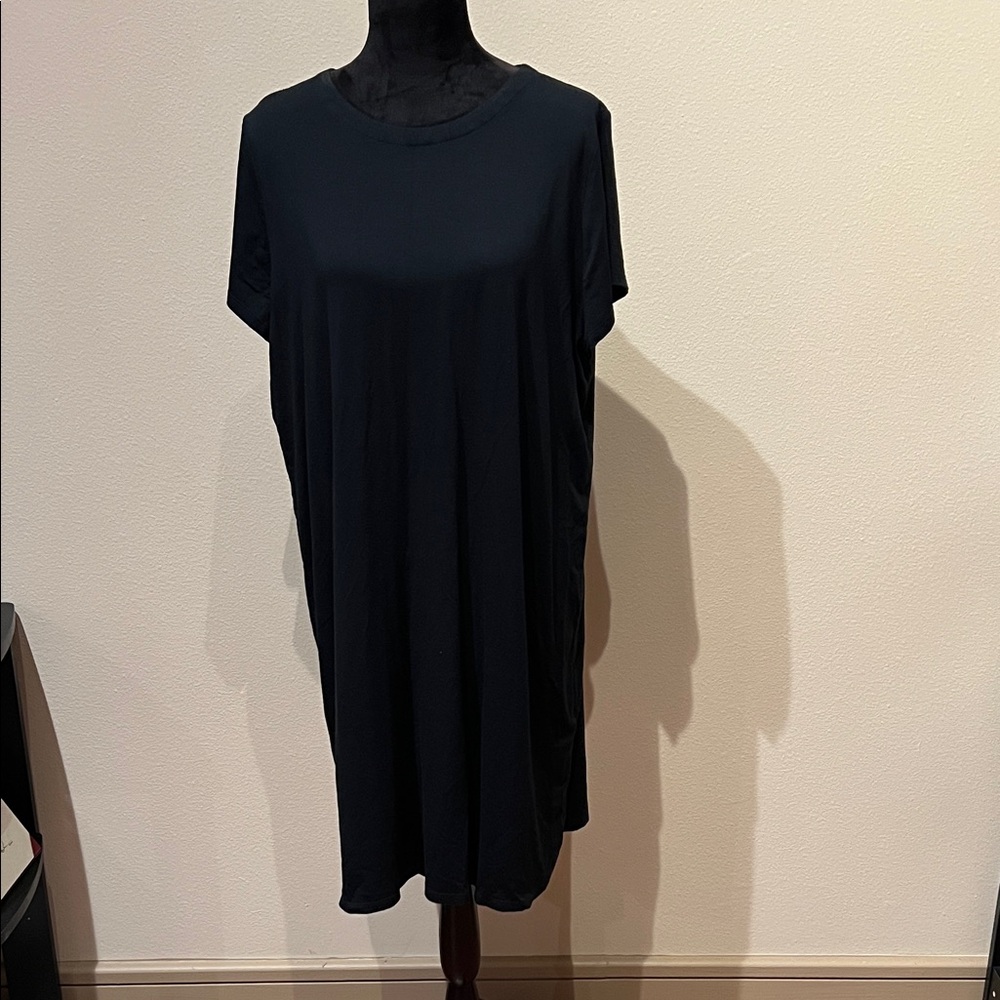J. Jill Black Midi Dress